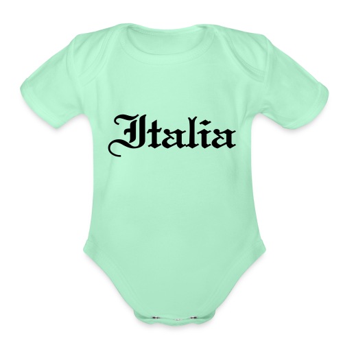 Italia Gothic - Organic Short Sleeve Baby Bodysuit