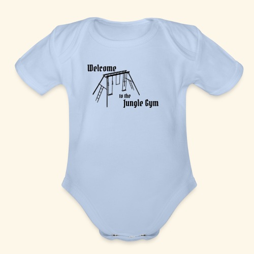 Welcome to the Jungle - Organic Short Sleeve Baby Bodysuit