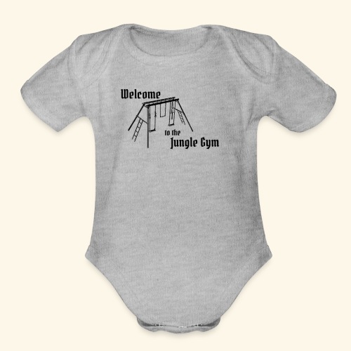 Welcome to the Jungle - Organic Short Sleeve Baby Bodysuit