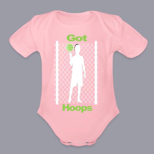 GOT HOOPS - Organic Short Sleeve Baby Bodysuit