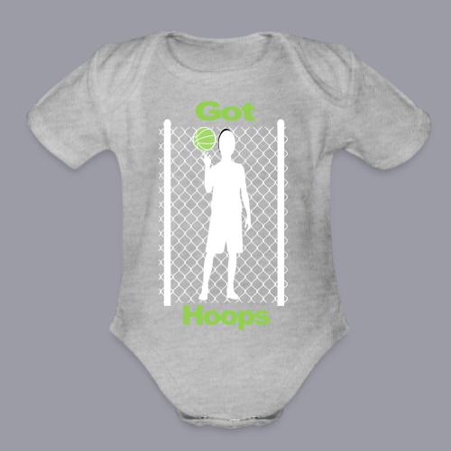 GOT HOOPS - Organic Short Sleeve Baby Bodysuit
