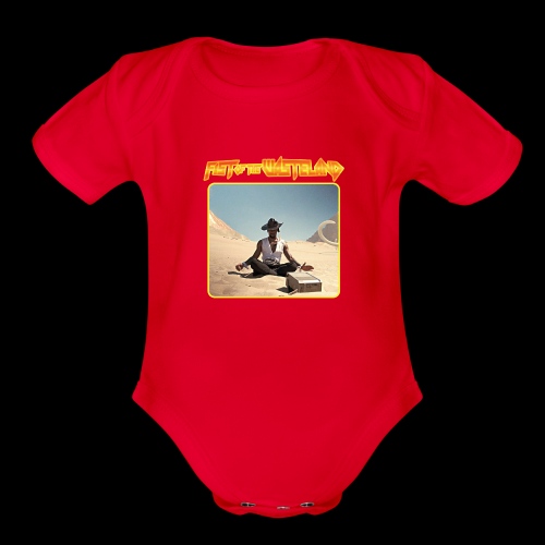 Fist Meditates - Organic Short Sleeve Baby Bodysuit
