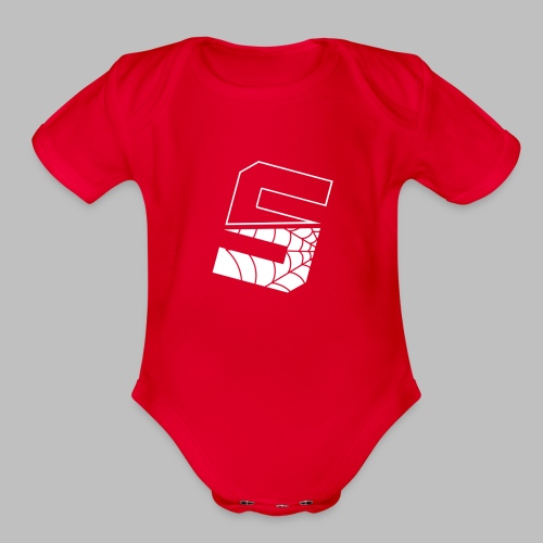 Spideyy - Organic Short Sleeve Baby Bodysuit