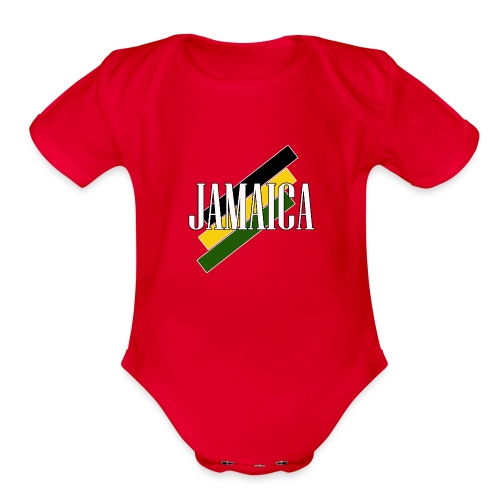 Jamaica - Organic Short Sleeve Baby Bodysuit