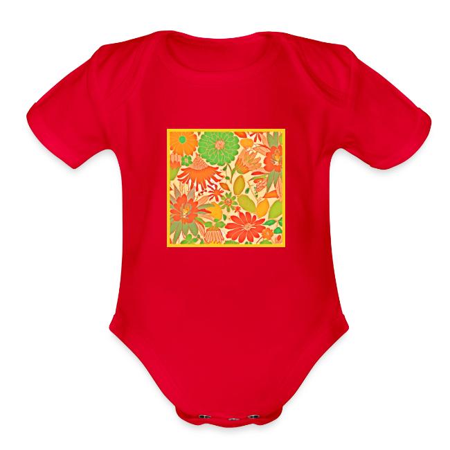 Vibrant Blossom Elegance Pattern