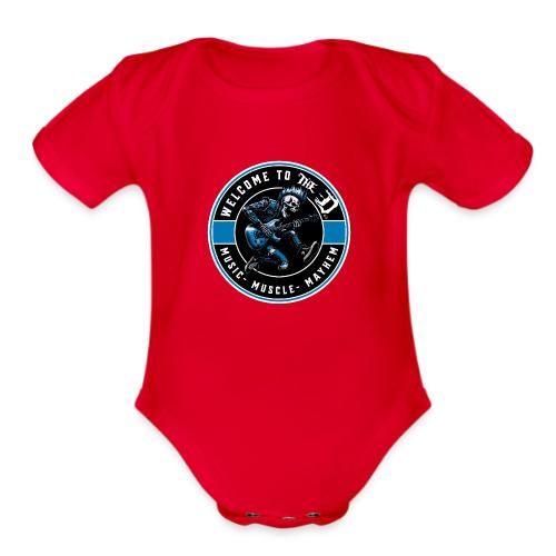 Welcome to the D® Guitar Jam 6 - Organic Short Sleeve Baby Bodysuit