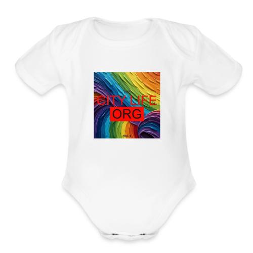 CIty Life Org Vol. 1 - Organic Short Sleeve Baby Bodysuit