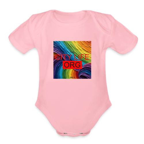 CIty Life Org Vol. 1 - Organic Short Sleeve Baby Bodysuit