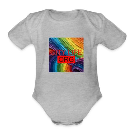 CIty Life Org Vol. 1 - Organic Short Sleeve Baby Bodysuit