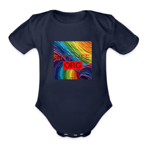 CIty Life Org Vol. 1 - Organic Short Sleeve Baby Bodysuit