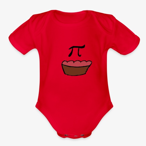 Pi = Pie - Organic Short Sleeve Baby Bodysuit