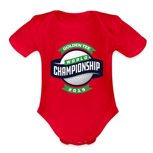 2019 World Championship - Organic Short Sleeve Baby Bodysuit