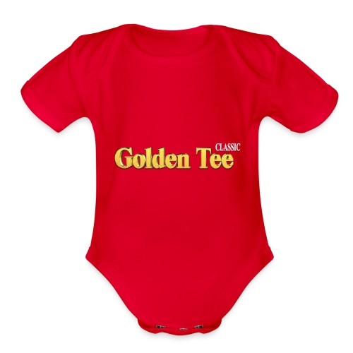 Golden Tee Classic - Organic Short Sleeve Baby Bodysuit