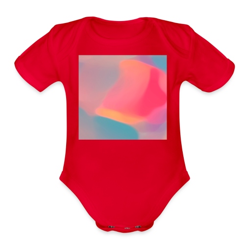 Diffuse Colour - Organic Short Sleeve Baby Bodysuit