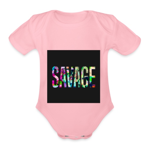 Savage Wear - Organic Short Sleeve Baby Bodysuit