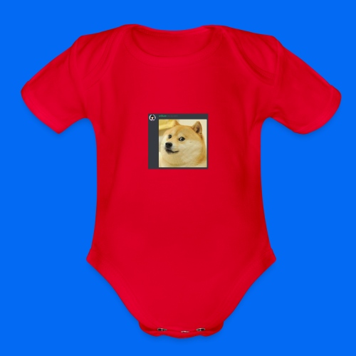 Doge Shirt - Organic Short Sleeve Baby Bodysuit