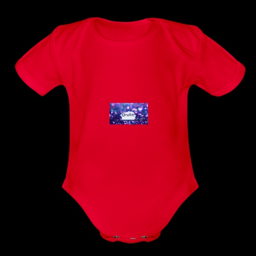 dream on - Organic Short Sleeve Baby Bodysuit