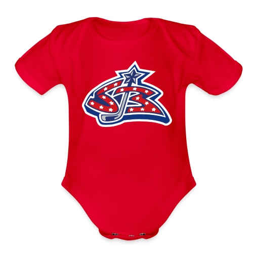 Spokane Braves 2001 - Organic Short Sleeve Baby Bodysuit