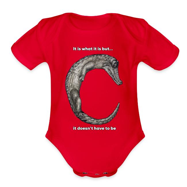 croc with text
