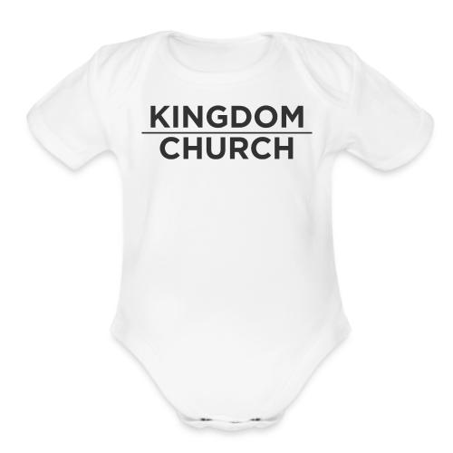 KingdomOverChurch - Organic Short Sleeve Baby Bodysuit