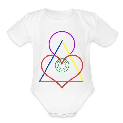 Angel - Organic Short Sleeve Baby Bodysuit