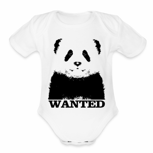 Wanted Panda - gift ideas for children and adults - Organic Short Sleeve Baby Bodysuit