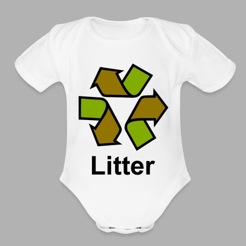 Litter - Organic Short Sleeve Baby Bodysuit