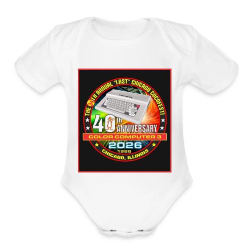 CoCoFest 34 in Chicago for 2026 - Organic Short Sleeve Baby Bodysuit