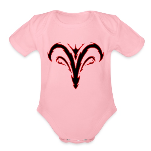 dragon - Organic Short Sleeve Baby Bodysuit