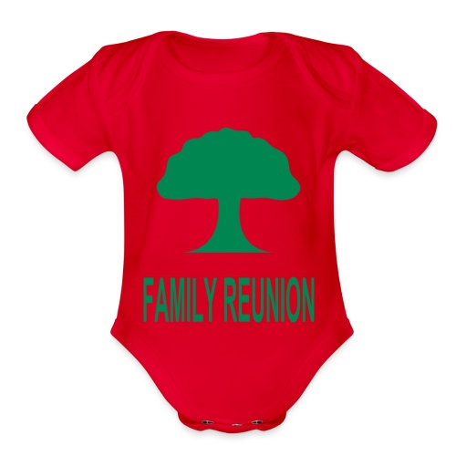 ***12% Rebate - See details!*** FAMILY REUNION add - Organic Short Sleeve Baby Bodysuit