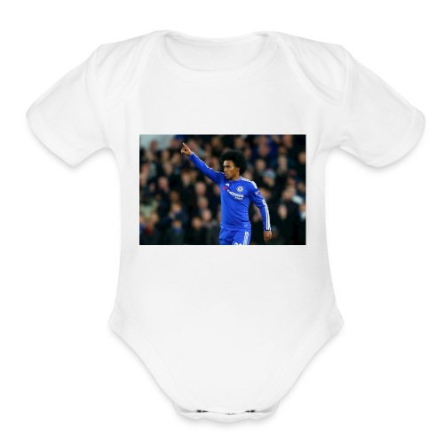 Chelsea v FC Porto - Organic Short Sleeve Baby Bodysuit