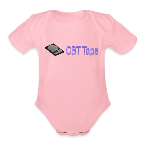 CBT Tape - Organic Short Sleeve Baby Bodysuit