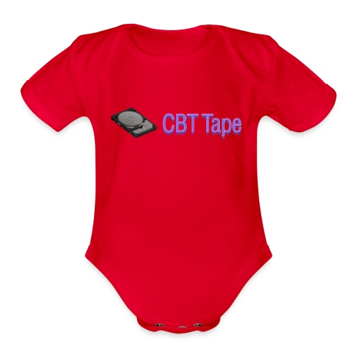 CBT Tape - Organic Short Sleeve Baby Bodysuit