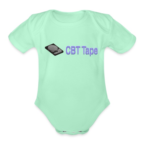 CBT Tape - Organic Short Sleeve Baby Bodysuit