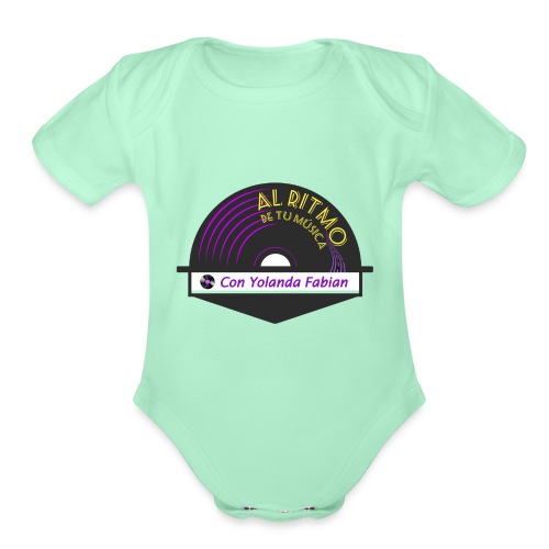 Al Ritmo de tu Musica con Yolanda Fabian - Organic Short Sleeve Baby Bodysuit