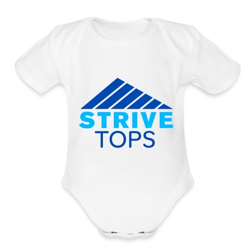 STRIVE TOPS - Organic Short Sleeve Baby Bodysuit