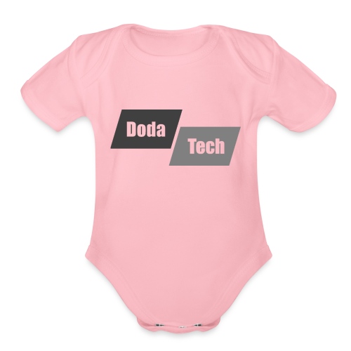 DodaTech Logo - Organic Short Sleeve Baby Bodysuit
