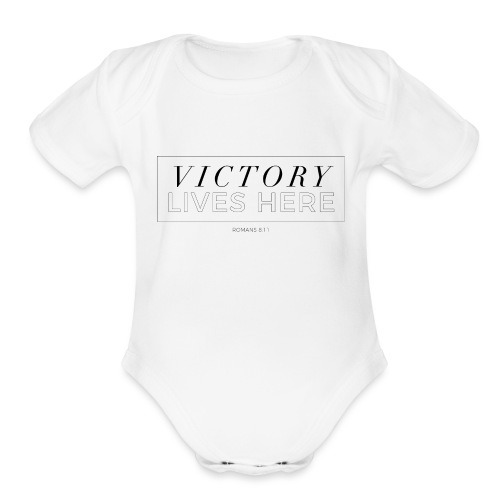victory shirt 2019 - Organic Short Sleeve Baby Bodysuit