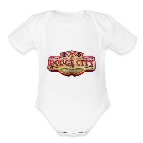 Dodge City - Organic Short Sleeve Baby Bodysuit