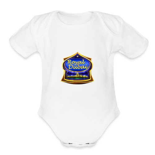 Royal Dubai - Organic Short Sleeve Baby Bodysuit