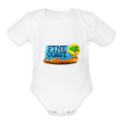 Pine Coast - Organic Short Sleeve Baby Bodysuit