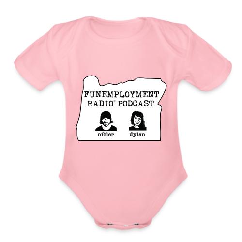 FER Logo Classic Design - Organic Short Sleeve Baby Bodysuit