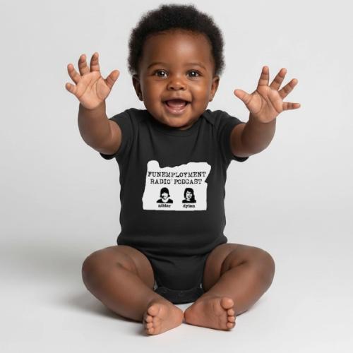 FER Logo Classic Design - Organic Short Sleeve Baby Bodysuit