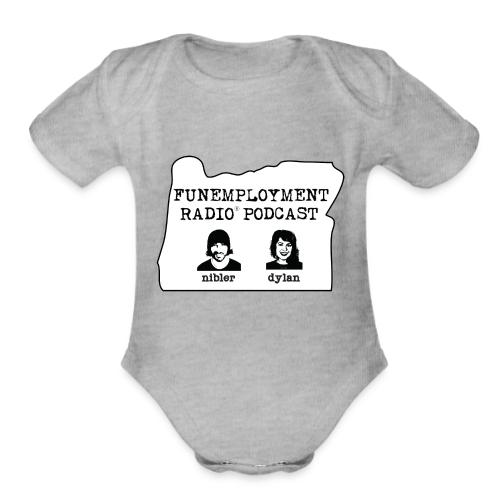 FER Logo Classic Design - Organic Short Sleeve Baby Bodysuit