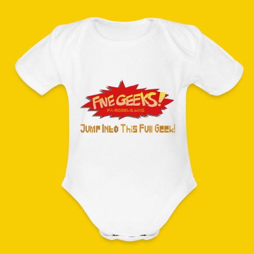 FiveGeeks Blog Jump Into This Full Geek - Organic Short Sleeve Baby Bodysuit