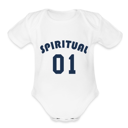 Spiritual One - Organic Short Sleeve Baby Bodysuit