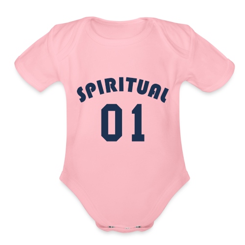Spiritual One - Organic Short Sleeve Baby Bodysuit