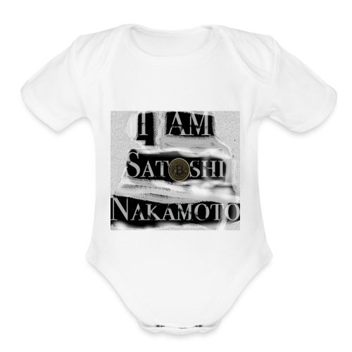 I am Satoshi - Organic Short Sleeve Baby Bodysuit