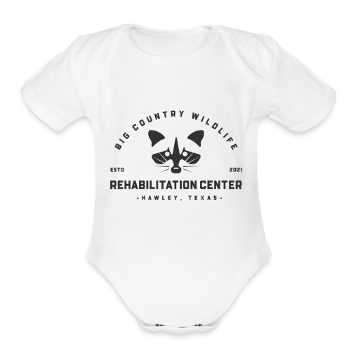 Big Country Wildlife Rehabilitation Center - Organic Short Sleeve Baby Bodysuit