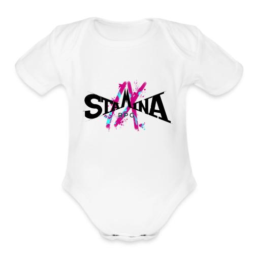 SRPG9 (Black Text) - Organic Short Sleeve Baby Bodysuit